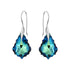 Silver set "Baroka IV (Bermuda Blue)" with Swarovski™ crystals